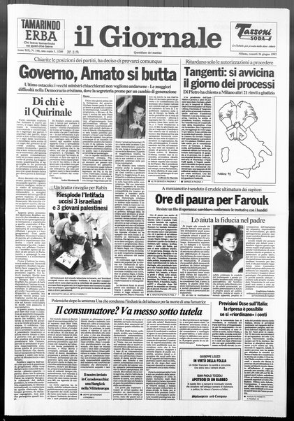 Il giornale : quotidiano del mattino